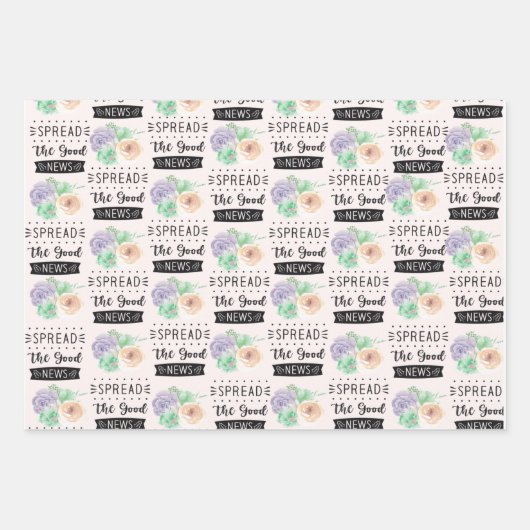 Papier d'emballage série de 3 (Devant 3)