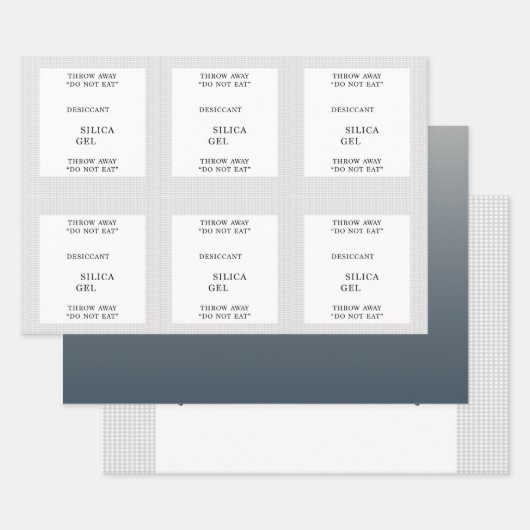 Papier d'emballage Silica Gel Pack (Lot)