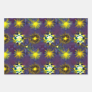 Papier d'emballage Starburst