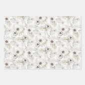 papier d'emballage tropical romantique (Devant 3)