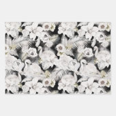 papier d'emballage tropical romantique (Devant 2)