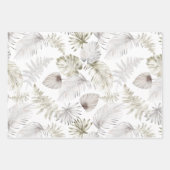 papier d'emballage tropical romantique (Devant)