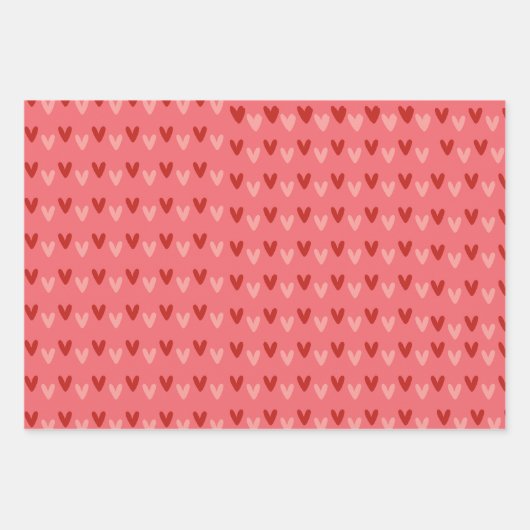 papier d'emballage valentine (Devant)