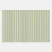 Papier d'emballage vert de vacances de ferme moder (Devant 2)