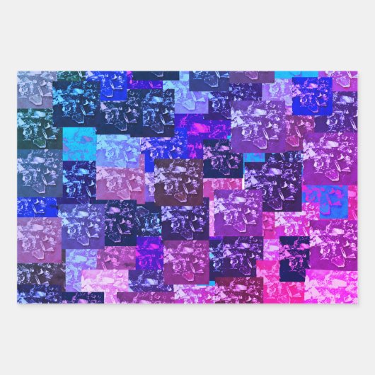 Papier d'emballage violet cassé (Devant 2)