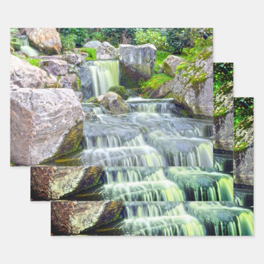 Papier d'emballage zen (Lot)