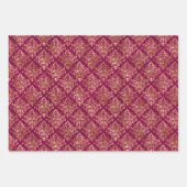 Papier d'enlèvement de Damas et d'huile d'or (Devant 2)