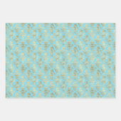 Papier d'enlèvement de Damas et d'huile d'or (Devant)