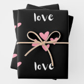 Papier d'enlèvement de la Saint-Valentin (En situation)