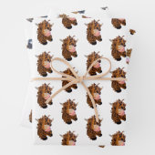 Papier d'enlèvement de la vache Highland (En situation)