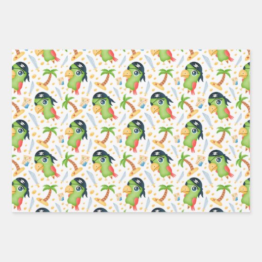 Papier d'enlèvement de pack de pirates (Devant)