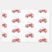 Papier d'enlèvement du moteur de pompier du camion (Devant)