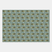 Papier d'enneigement de la forêt de flocon de neig (Devant 2)