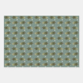 Papier d'enneigement de la forêt de flocon de neig (Devant)