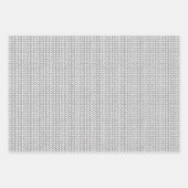Papier d'enrobage à feuilles plates en NOIR (Devant 3)