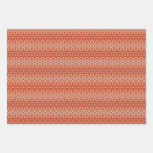 Papier d'enrobage à feuilles plates GINGERBREAD (Devant)