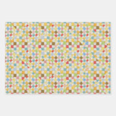 Papier d'enrobage à feuilles plates QUILT MOSAIC (Devant)