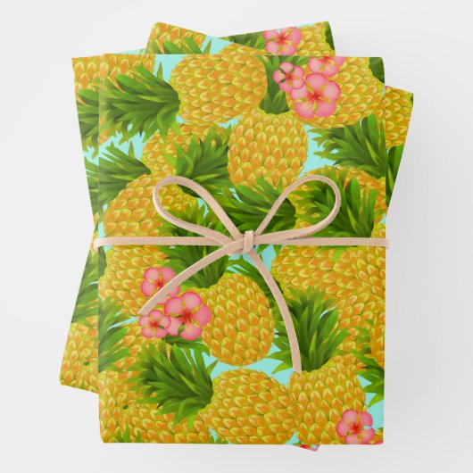 Papier d'enrobage d'ananas (En situation)