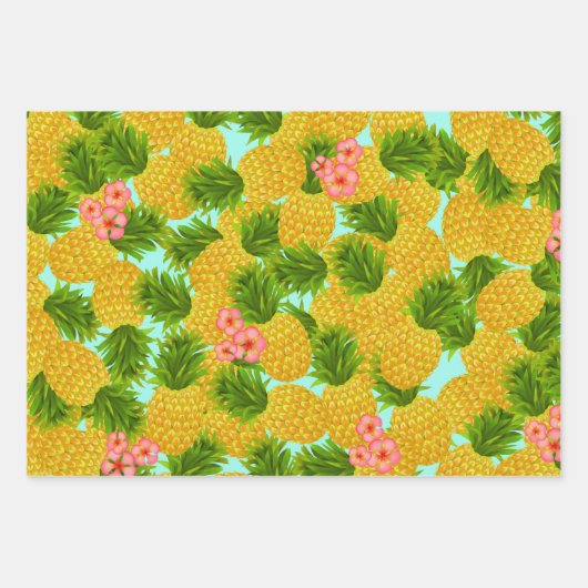 Papier d'enrobage d'ananas (Devant)