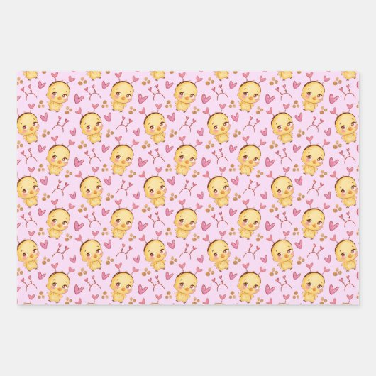 Papier d'enrobage de Chiens de Chiens de Cute Ense (Devant 2)