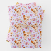 Papier d'enrobage de Chiens de Chiens de Cute Ense (En situation)