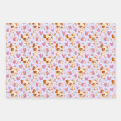 Papier d'enrobage de Chiens de Chiens de Cute Ense (Devant)