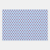 Papier d'enrobage de la vache de Noël série de 3 (Devant 2)