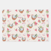 Papier d'enrobage de smoothie à la pastèque de noi (Devant 3)