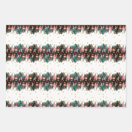 Papier d'enrobage du pôle Nord et de l'ensemble de (Devant)