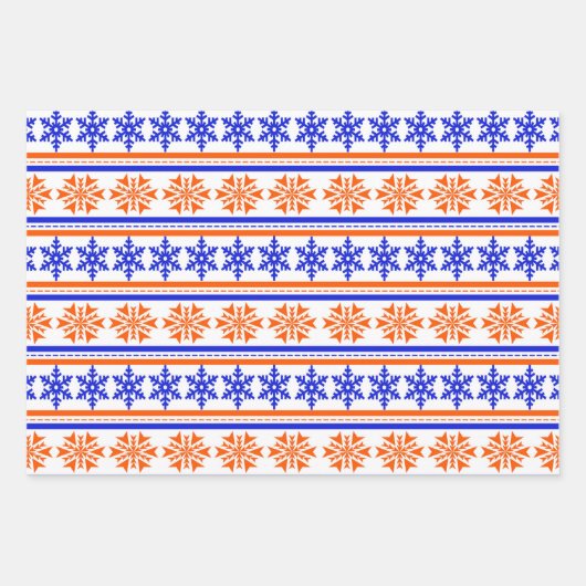Papier d'enrobage Gator Blue et Orange 3 pack (Devant 3)