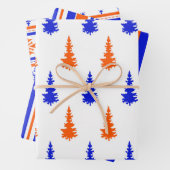 Papier d'enrobage Gator Blue et Orange 3 pack (En situation)