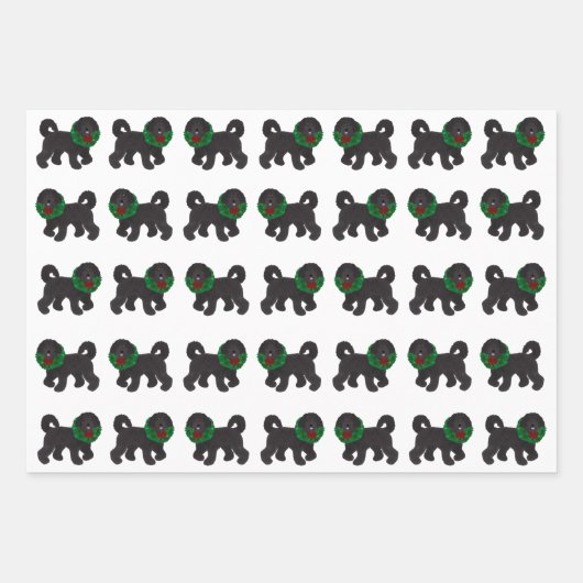 Papier d'enrobage Labradoodle (Devant)