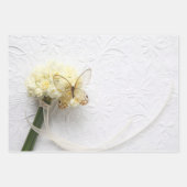 Papier d'enrobage papillon Narcissus série de 3 (Devant)