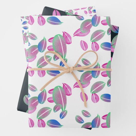 Papier d'enrobage Pétal Assorti (En situation)