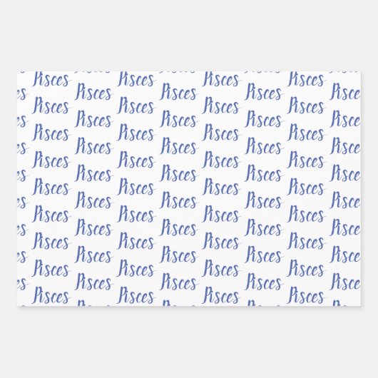 Papier d'enrobage ⭐ Poissons | Jeu de 3 (Devant 3)