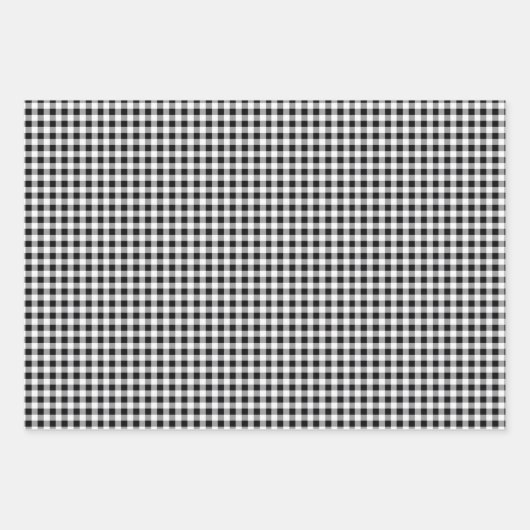 Papier d'enrobage pour trio de Buffalo Check Bow & (Devant 2)