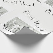 Papier d'enveloppe de cadeau de Basset Hound (Coin)