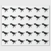 Papier d'enveloppe de cadeau de Rex de (Plat)