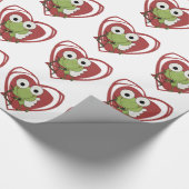 Papier d'enveloppe de cadeau de Valentine de (Coin)