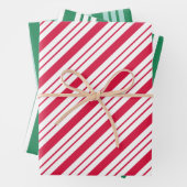 Papier d'enveloppement à frites de menthe (En situation)