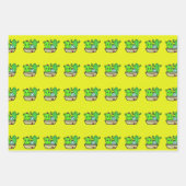 Papier d'enveloppement à pots Pals Cactus (Devant 2)