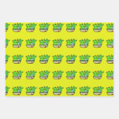 Papier d'enveloppement à pots Pals Cactus (Devant 3)