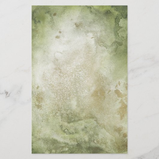 Papier d'enveloppement à savon vert et or à 2 face (Devant)