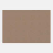 Papier d'enveloppement Brown traditionnel (Devant)