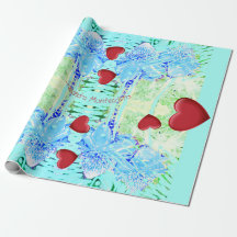 Papier d'enveloppement cadeau Club féminin frais