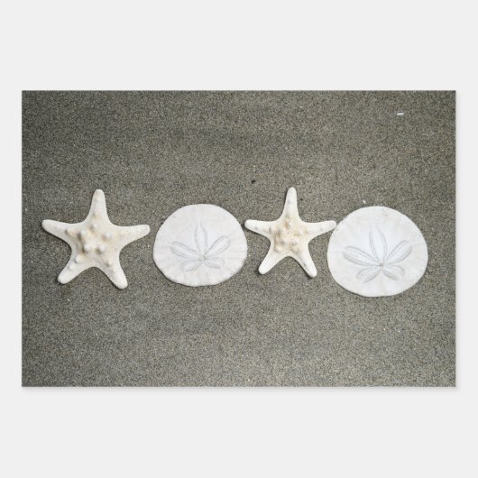 Papier d'enveloppement cadeau de Beach X et O (Devant)