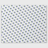 Papier d'enveloppement Cadeau Hydrangea (Plat)