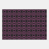 Papier D'Enveloppement Coeur, Grille Et Valentines (Devant)