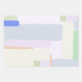 Papier d'enveloppement coloré d'art Abstrait Paste (Devant 3)
