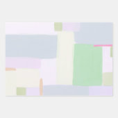 Papier d'enveloppement coloré d'art Abstrait Paste (Devant 2)